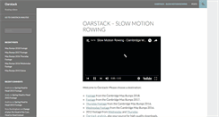 Desktop Screenshot of oarstack.com